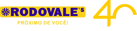 Logo Rodovale 40 anos